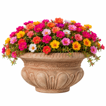 Preview: PORTAVASO A TAZZA BACCELLATA – Edle Terracotta Schale aus Impruneta